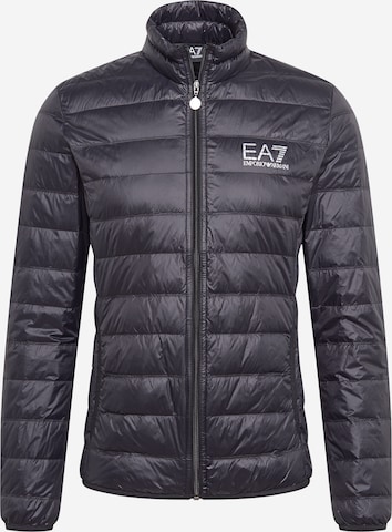 EA7 Emporio Armani Зимняя куртка в Черный: спереди