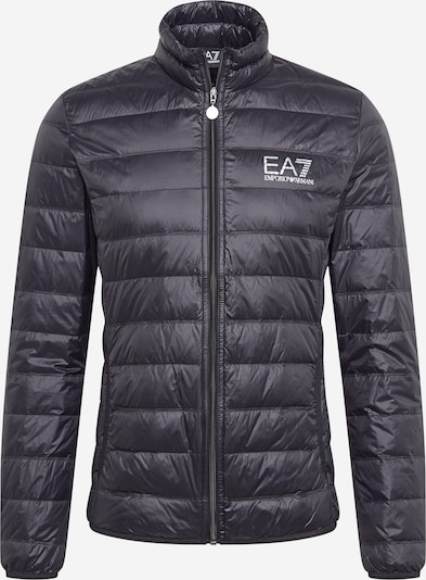 EA7 Emporio Armani Starpsezonu jaka, krāsa - melns / balts, Preces skats