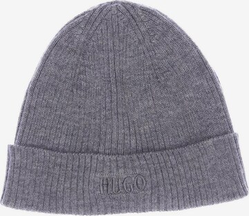 HUGO Red Hat & Cap in One size in Grey: front