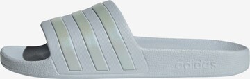 Claquettes / Tongs 'Adilette Aqua' ADIDAS SPORTSWEAR en bleu : devant