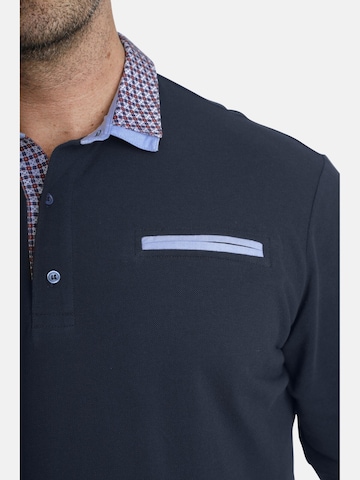 Charles Colby Poloshirt ' Earl Chad ' in Blau