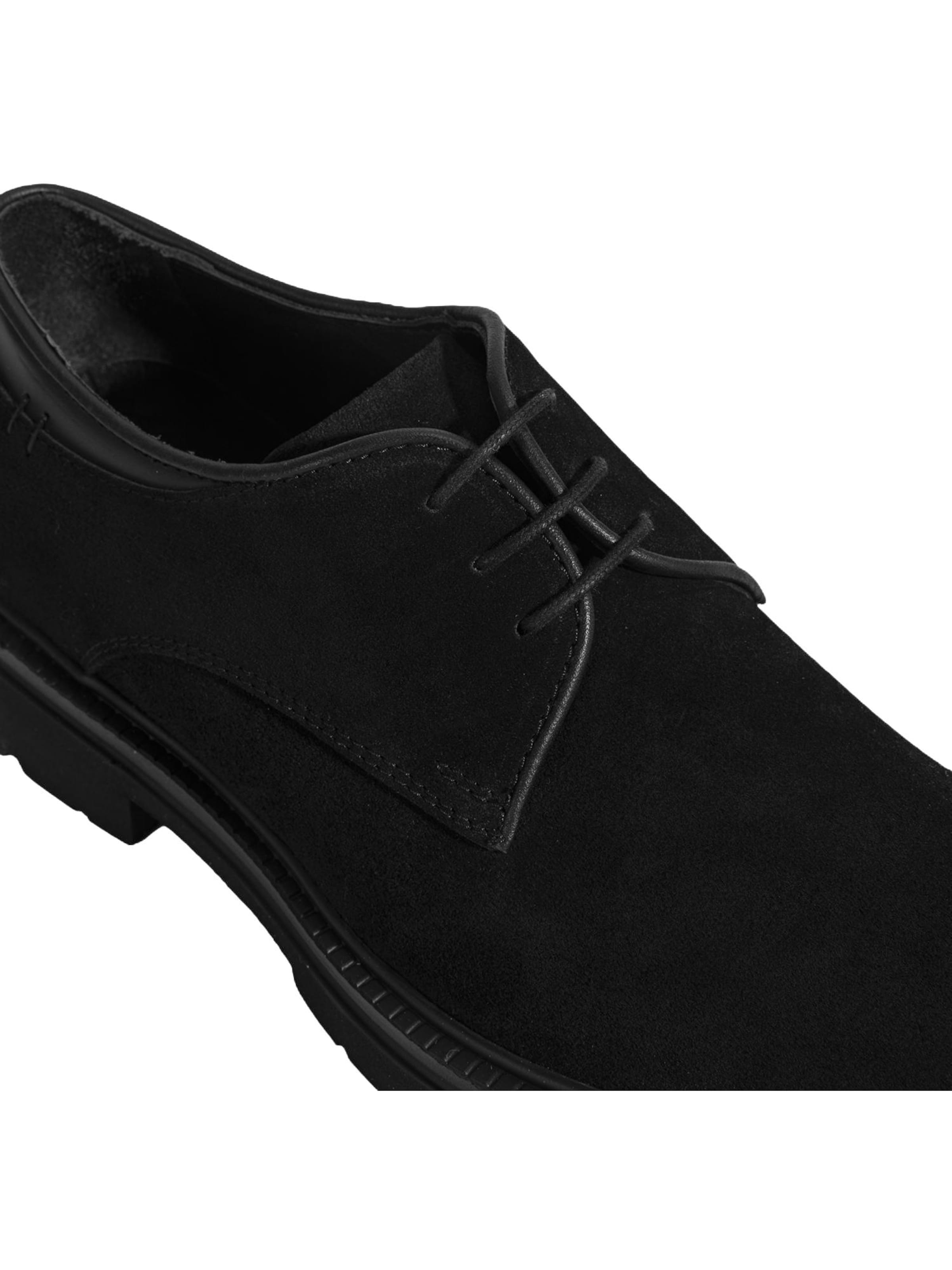Desa Veterschoen 'Schnürschuhe' in Zwart