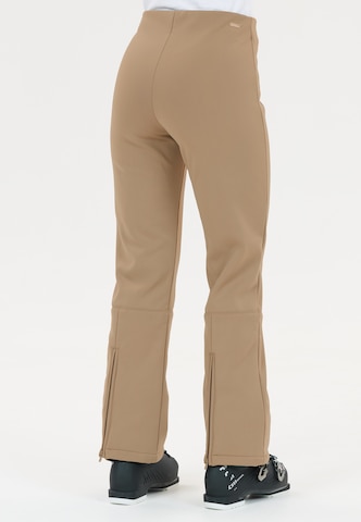 Athlecia Regular Softshellhose Vikki in Braun
