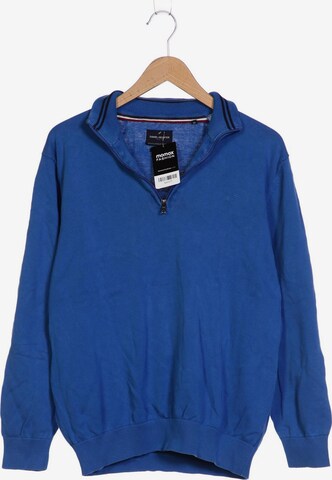 HECHTER PARIS Sweater & Cardigan in XL in Blue: front