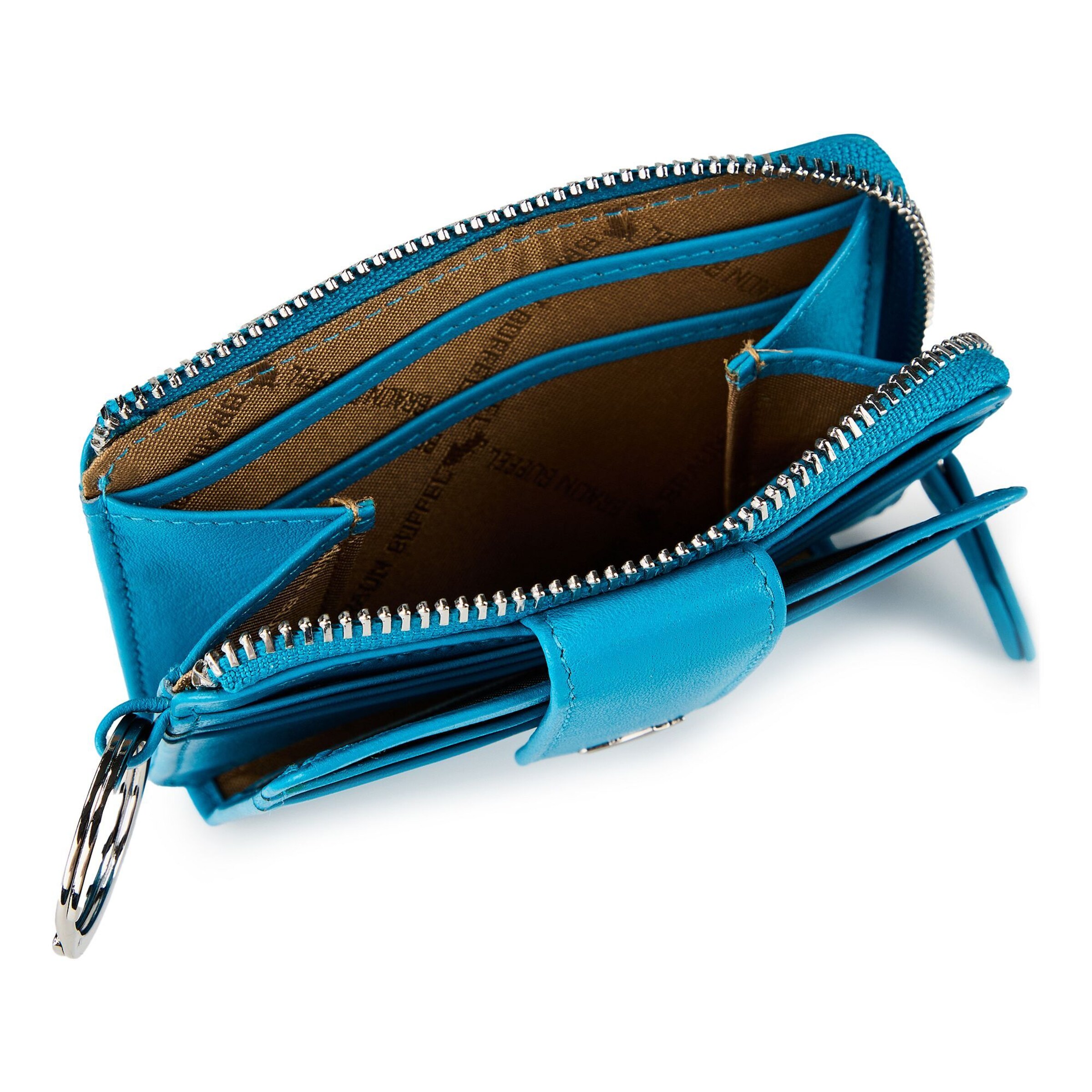 Portamonete 'Joy' di Braun Büffel in blu