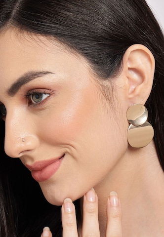 SOHI Earrings 'Tara' in Gold