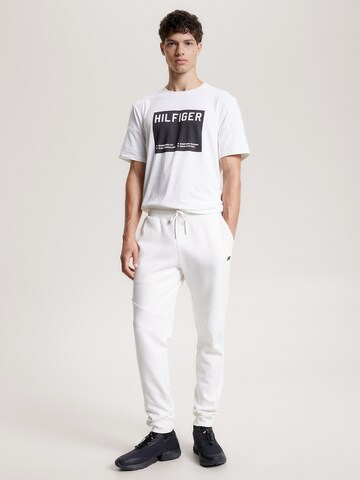 TOMMY HILFIGER Tapered Broek in Wit