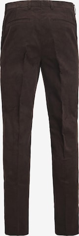 JACK & JONES - regular Pantalón de pinzas en marrón