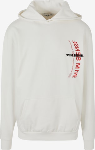 9N1M SENSE Sweatshirt in White: front