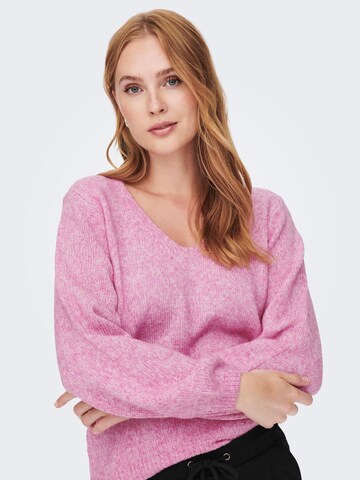 JDY Sweater 'Silja' in Pink