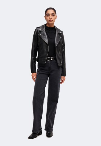 VERO MODA Wide leg Jeans 'VMTHEA' in Grey: front