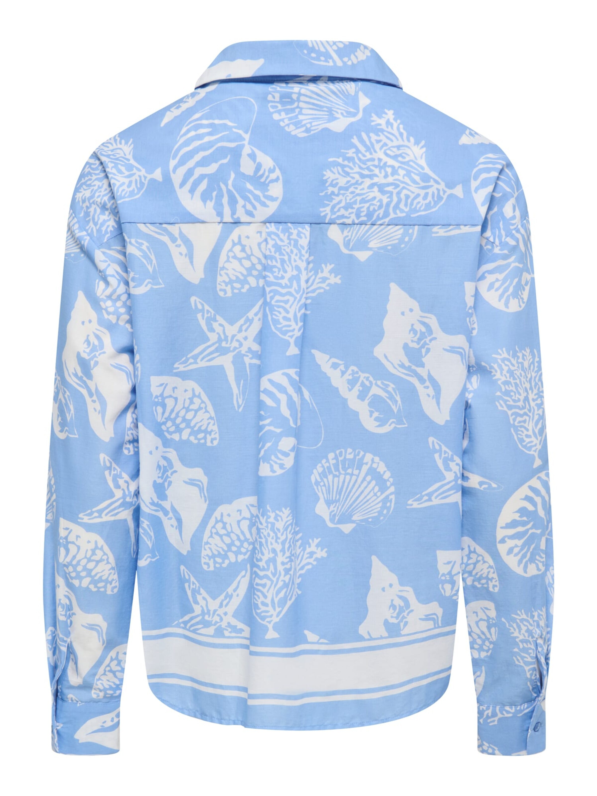 Jaqueline de Yong Blouse 'Anna' in Blauw