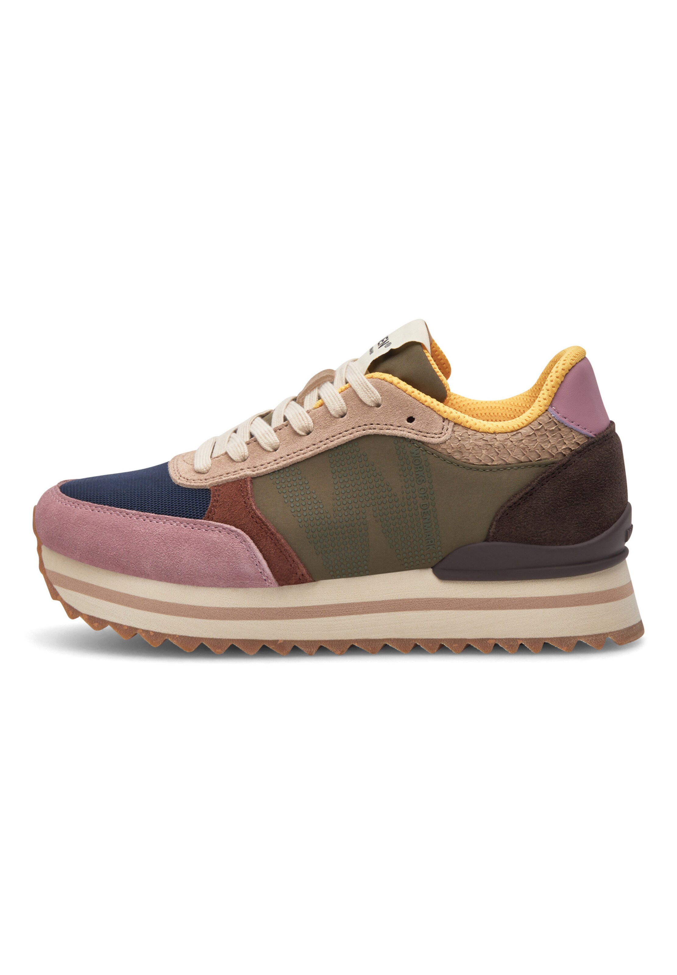 WODEN Platform trainers 'Ronja' in Mixed colours: front