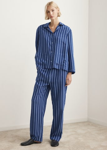 MANGO Schlafshirt 'Forzza' in Blau