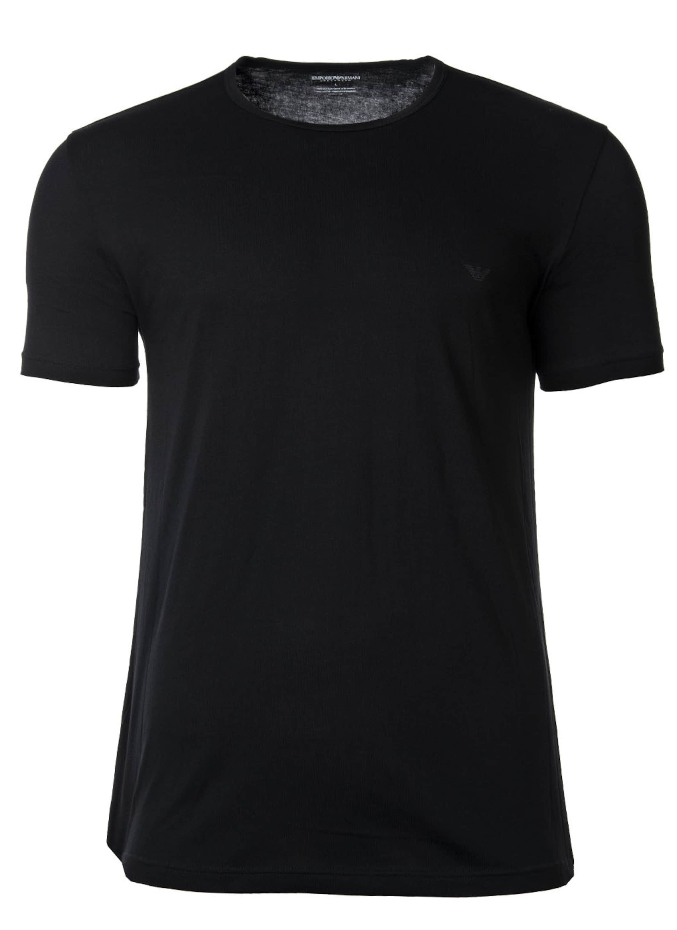 T-Shirt Emporio Armani en noir