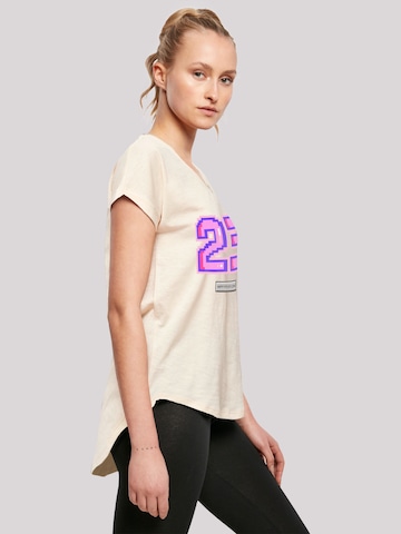 T-shirt 'Pixel' F4NT4STIC en beige