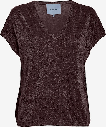 minus Top 'Carlina' in Purple: front