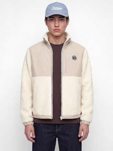 JACK & JONES - Chaqueta de entretiempo 'JORFrederiksberg' en gris: frente