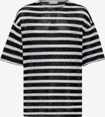 juoda Dandalo Marškinėliai: priekis