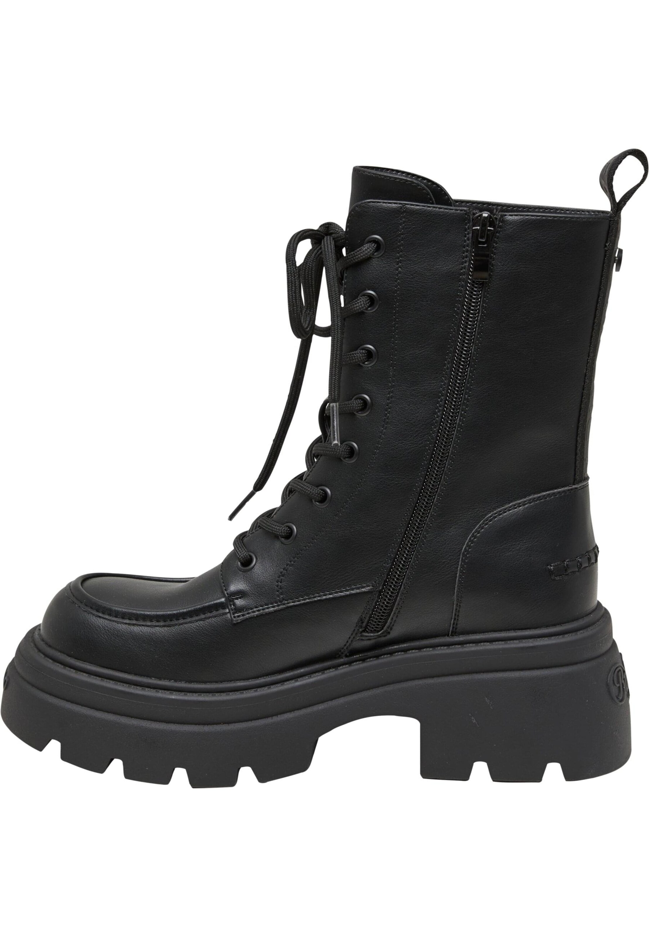 Bottines à lacets 'Zaven' BUFFALO en noir