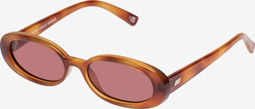 Occhiali da sole 'OUTTA LOVE' di LE SPECS in rosa: frontale