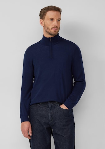 s.Oliver Trui in Blauw: voorkant