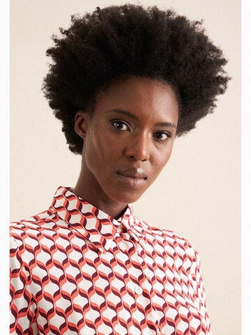 SEIDENSTICKER Bluse 'Schwarze Rose' in Rot