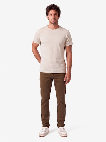 BLEND Regular Jeans 'BHTwister' in Beige: Vorderseite