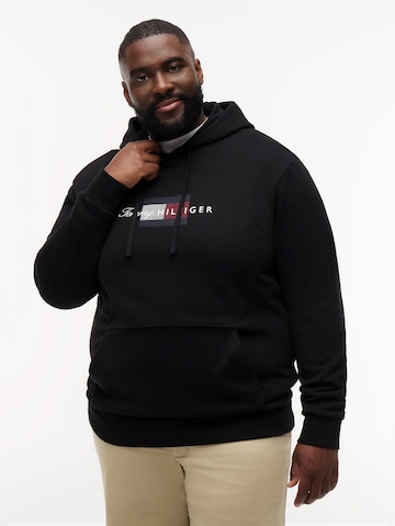 Sweat-shirt Tommy Hilfiger Big & Tall en noir : devant