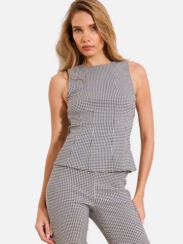 Lipsy Top in Schwarz: Vorderseite