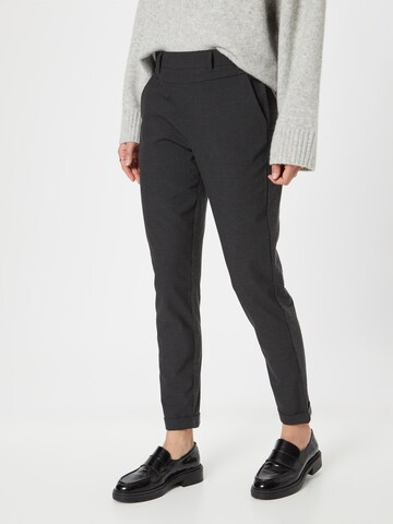 Skinny Pantalon à pince 'Jillian' Kaffe en gris : devant