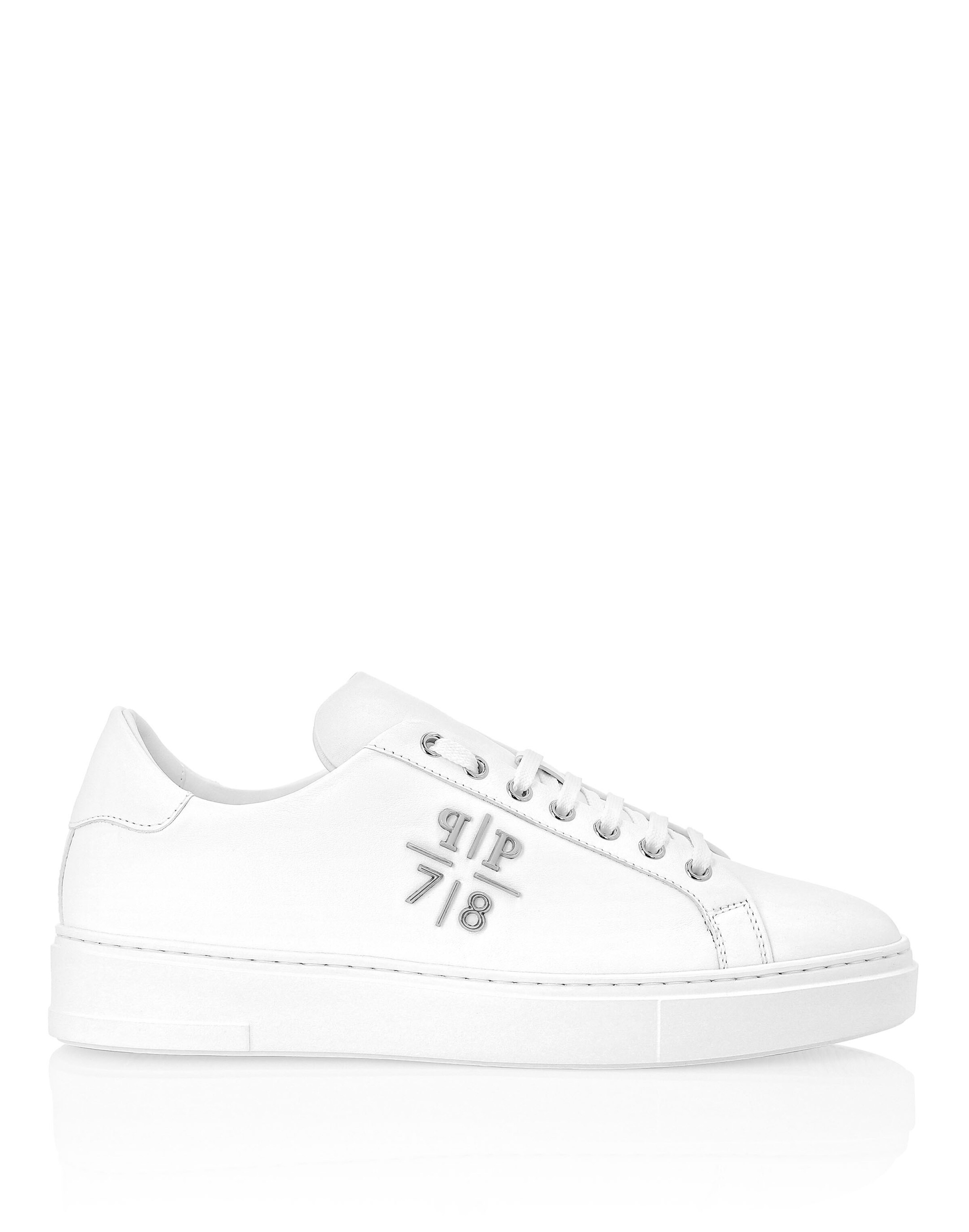Philipp Plein Platform trainers in White