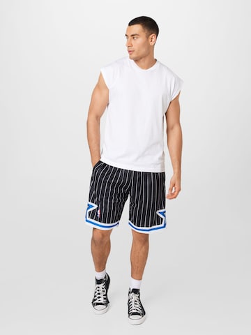Loosefit Pantalon Mitchell & Ness en noir