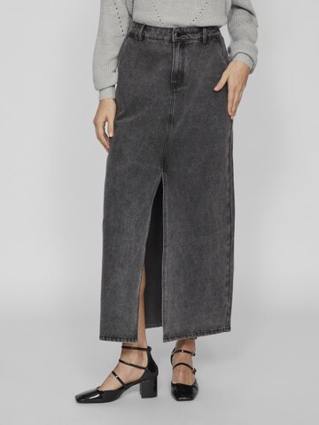VILA Skirt in Grey: front