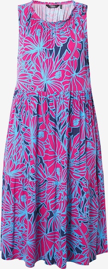 Ulla Popken Mekko värissä laivastonsininen / taivaansininen / tumma pinkki, Tuotenäkymä