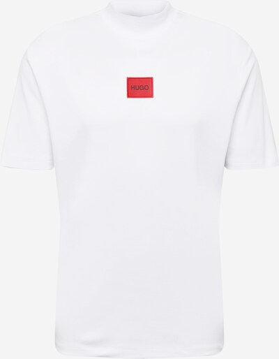 Tricou 'Dabagari' HUGO pe roșu / alb, Vizualizare produs