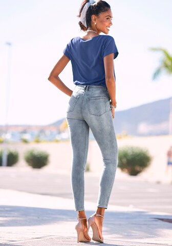 Skinny Jean LASCANA en bleu