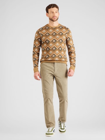 BLEND Sweater in Brown