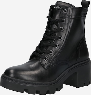 BULLBOXER - Botines con cordones en negro: frente