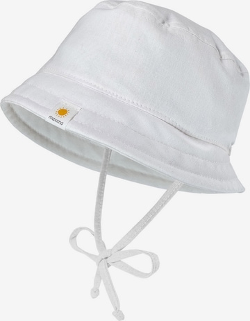 Pălărie de la MAXIMO pe alb: față
