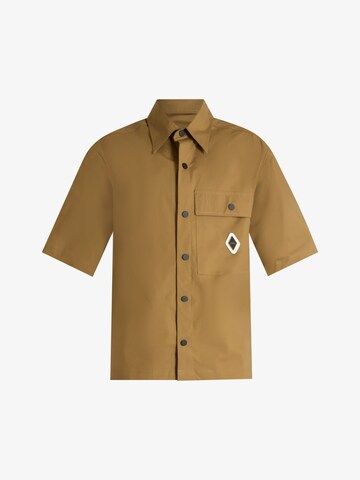 Coupe regular Chemise Yes London en marron