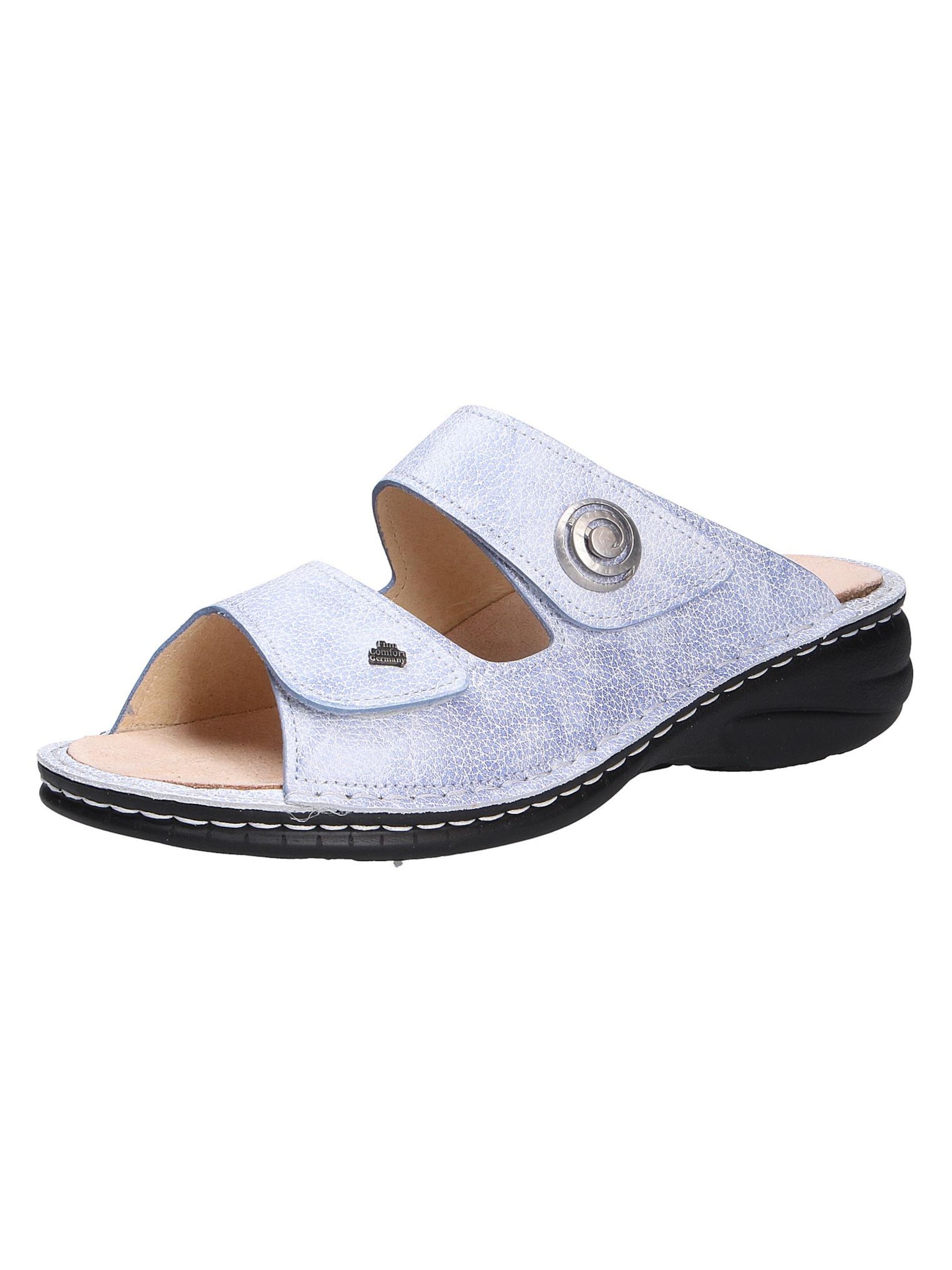 Finn Comfort Pantolette 'COLINA'‌‌‌‌‌‌‌‌‌ in Blau: Vorderseite