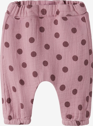 NAME IT Tapered Hose 'NBFNORAS' in Lila: Vorderseite