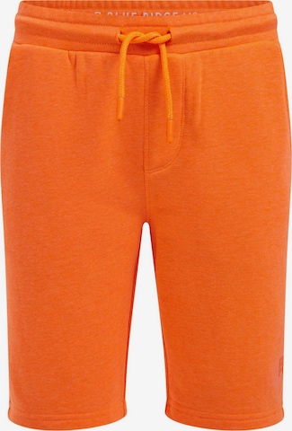 Pantalon WE Fashion en orange : devant