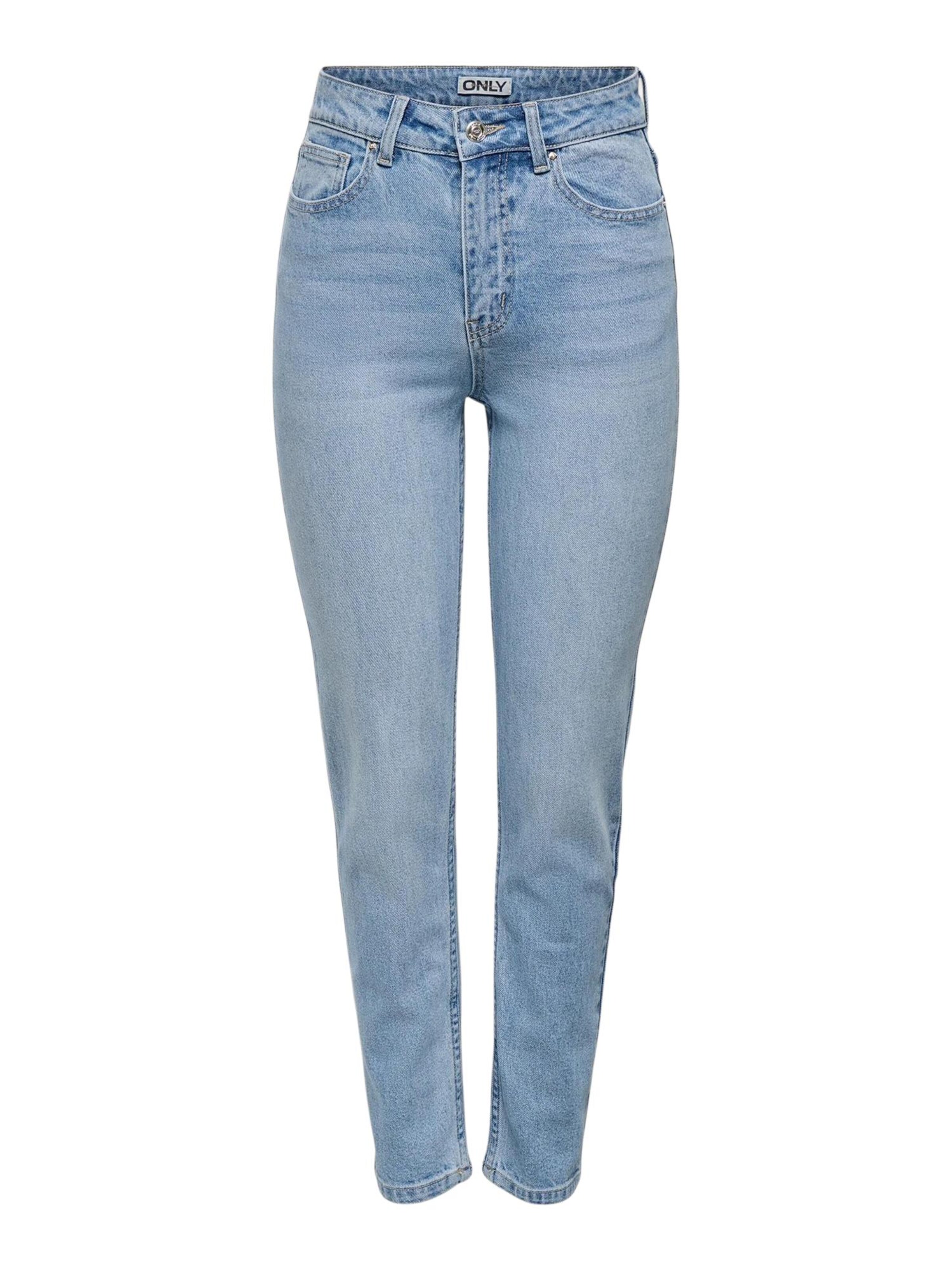 regular Jeans 'Onlemily Hw Straight Ank Dnm Mae009 Noos 15361608' di ONLY in blu