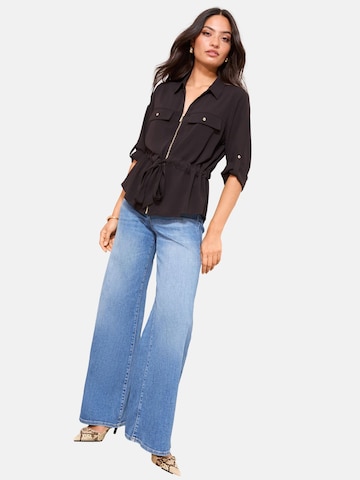 Friends Like These Blouse in Black: front