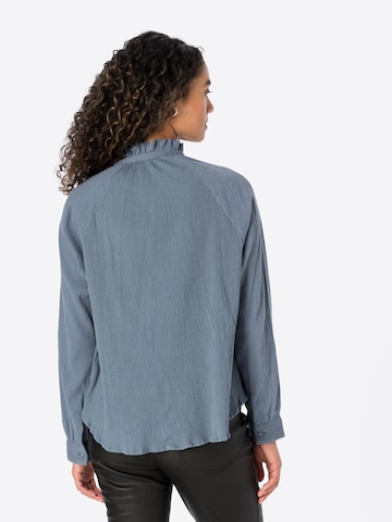 KnowledgeCotton Apparel Blouse in Blue