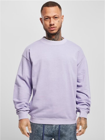 Urban Classics Sweatshirt in Purple: front