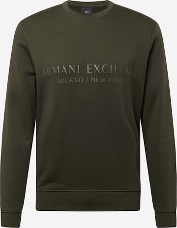 Felpa di ARMANI EXCHANGE in marrone: frontale