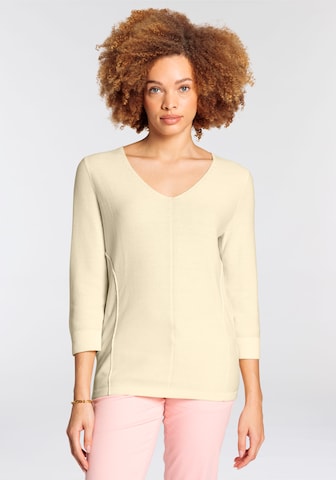 BOYSEN'S Pullover in Beige: predná strana